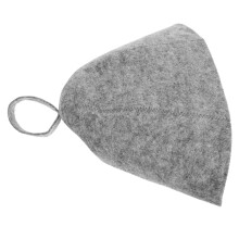 Felt Bath Cap Lightweight Sauna Hair Protector with Fast Water Absorption and Elegant Design