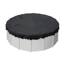 10ft Above Ground Pool Cover Black Waterproof Protection for Pools Stock Tanks and Trampolines
