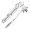 Ergonomic Handle Cooking Utensil For Pastas Draining And 1