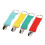 4 Stück Elastische Hutclips-Set – 4 Farben, 14 cm Edelstahl & Polyester 2