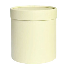 Retro Floral Bucket Flower Packaging Box Wedding-huang she