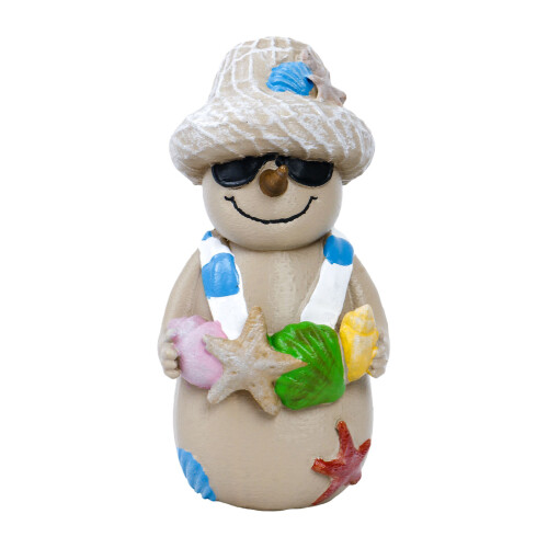 Humorous Snowman Statue Desktop Enhancement Creative Christmas
