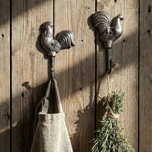 Decorative Iron Chicken Shaped Hook For Hanging Keys Hats-hen 2