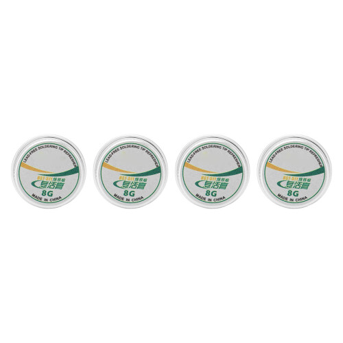 4Pcs Soldering Tip Refresher Clean Paste 8g Tin Powder for Iron Head 1