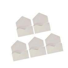 Pack Of 5 Flower Wrapping Boxes Unique Foldable Designs-White