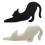 Speelse zwarte katten design deurhouder beveiligt de deur-Wit 2