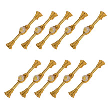 National Costume Fasteners For Qipao And-3 gilt gold thread