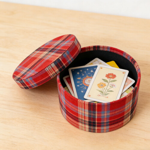 Multipurpose Round/Square Gift Box with-Single round wine re 1