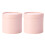 2 Stück Blumenarrangement-Eimer, zartes Design,-Rosa 1