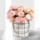 Stilvoller Handtragebehälter für Blumenarrangements,-B 5