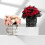 Stilvoller Handtragebehälter für Blumenarrangements,-B 6