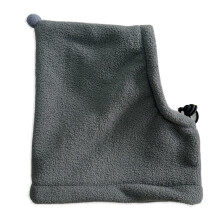 Chapeau polaire épais en peluche pour chien, pour temps-gris S