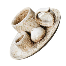 Elegant Ceramic Incenses Burners Holders with Handle-JCSMJ20 4