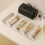 Expandable Travel Toiletry Bag With Multiple Section PVC-Khaki 4