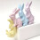 Easter Bunnies Figurines Resin Rabbit Statues-Multi-Colored 7