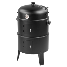 KCT 3 in 1 BBQ Upright Outdoor Smoker Barbecue
