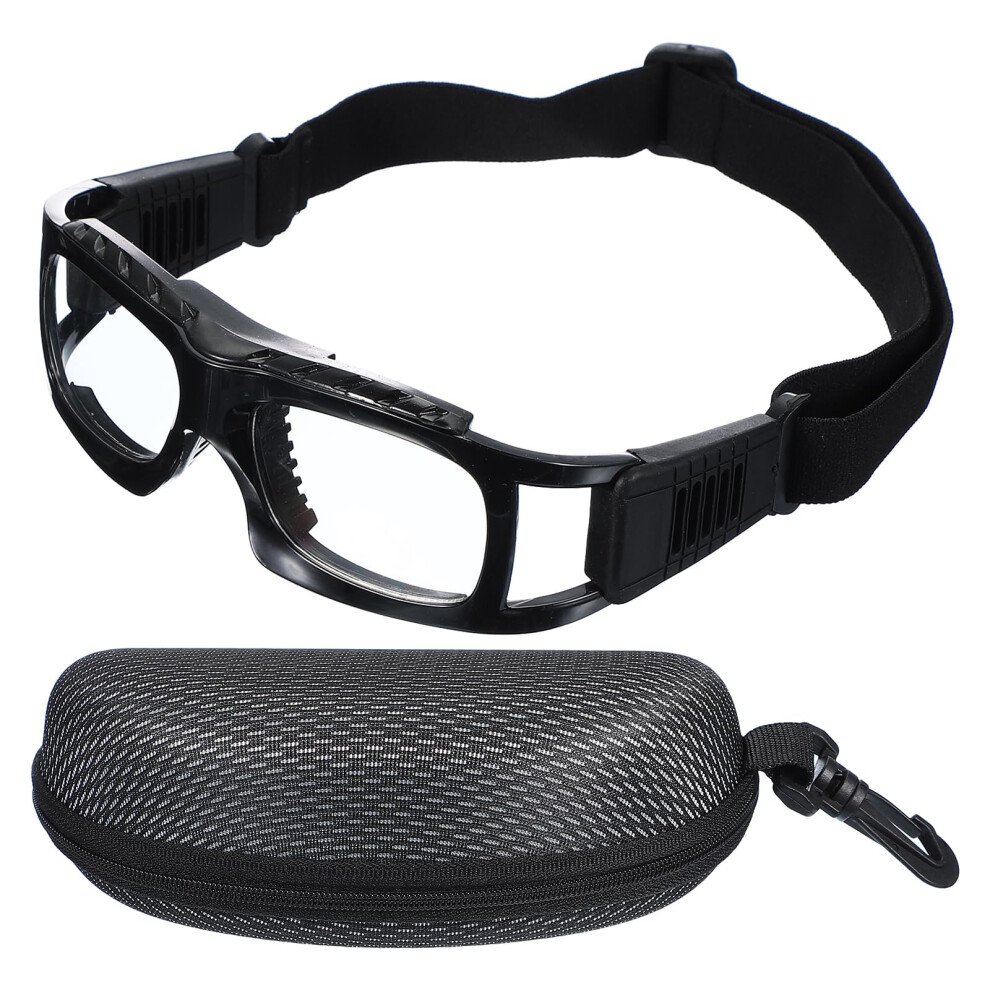 Sports Safety Goggles With Impactresistant Frame, Adjustable Strap, Unisex Protective Eyewear For Basketball Football Racquetball Â Black 9455672901161