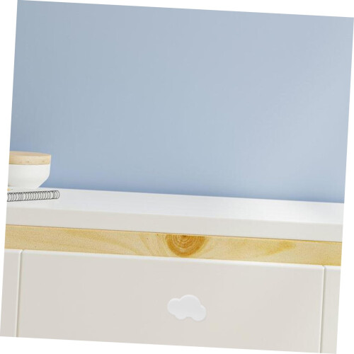 6pcs White Cabinet Knobs and Rubber Drawer Pulls for Kitchen Wardrobe – Stylish Durable Handles 2