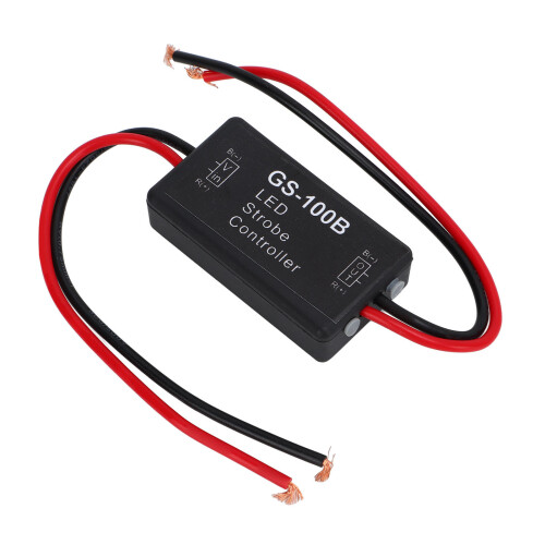 4 Stück Lichtblitzmodul-Controller für Autos, Motorräder, E-Bikes 12V