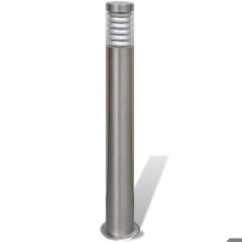 Gartenleuchte - Helloshop26 - 2402051 - Edelstahl - 60W - IP44