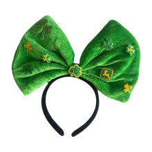 Waschbarer Kleeblatt-Haarschmuck, perfekt für Festivals,-Style4