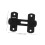No Drill Deadbolt Lock for Pantry and Barn Doors, Surface Mounted Latch for Fence and Gate 2