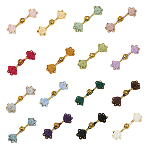 Chinese Knot Button Closure Decorative Sewing-Light P u rple 1