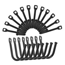 20pcs Garage Storage Hooks Heavy Duty Wall Mount Set for Tools Garden Equipment Indoor Outdoor