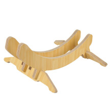 Wooden Bike Stand Indoor Rack Easy Assembly SpaceSaving Stable Wood for Road Mountain Folding