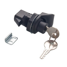 Cabinet Lock Hardware Push Button Latch for Cabinet and Drawer Secure Easy Install