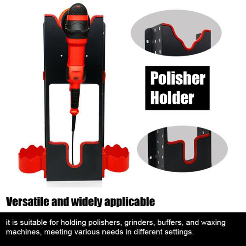 Car Polisher Holder Wall Mount, Precise Type 2 Storage Rack for Garage and Versatile  Use 1