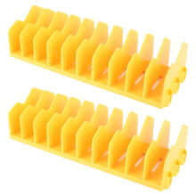 Magnetic Wrench Organizer Wall Mount Rack 10 Slot Space Saving Tool Holder for Drawer Storage