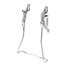 Adjustable Bicycle Rear Kickstand Double Leg Steel Stand for Mountain and Road Bikes Parking