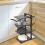 Adjustable 4Tier Pot and Pan Organizer Rack with SpaceSaving Design for Kitchen Storage 1