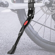 Adjustable Aluminum Bike Kickstand with NonSlip Foot Rear Mount Durable Stand for Mountain Bicycle