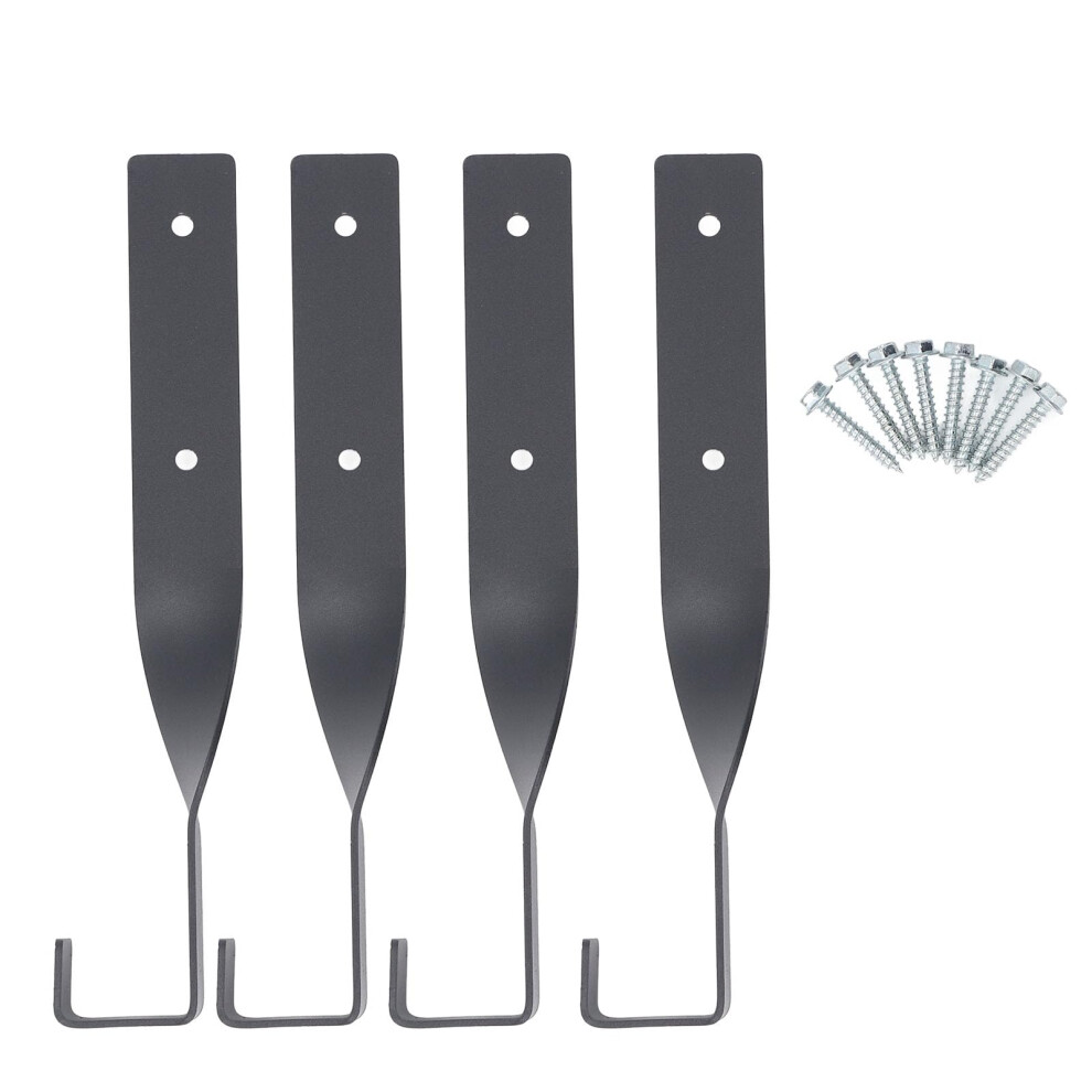 4Pcs Heavy Duty Wall Mounted Chainsaw Hanger Rack For Garage Garden Spacesaving Storage 9092120408164