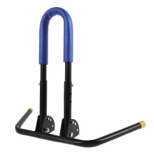 Foldable Bike Floor Stand for Garage, Metal Storage Rack with Stable Wide Base and Easy Setup