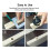 Aluminium Alloy Dowel Drill Guide Jig Set for Woodworking Precision Tool Kit 2