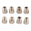 Aluminium Alloy Dowel Drill Guide Jig Set for Woodworking Precision Tool Kit 8