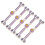 5Pcs Traditional Chinese Knot Button Closure Sewing-No. 3 1