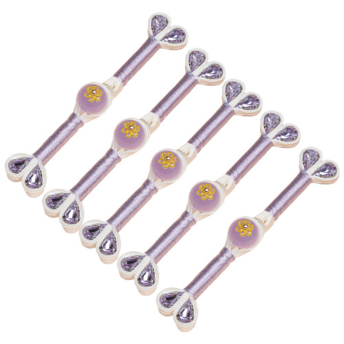 5Pcs Traditional Chinese Knot Button Closure Sewing-No. 3