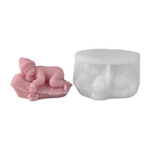 Sleep Angel Baby siliconen mallen-Slapende engel J5531