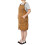 Waxed Canvas Tool Apron Heavy Duty Carpenter Work Apron with Ample Storage for Woodworking Brown 2