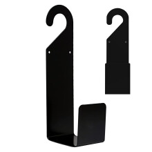 Heavy Duty Wall Mounted Garden Hose Holder, Rust Resistant Metal Hose Hanger for Yard and RV Storage