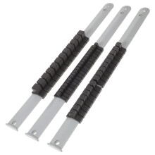 Magnetic Socket Organizer Set 3‑Piece 1/2 and 3/8 Inch Heavy Duty Socket Rail Holder for Toolbox Mechanics