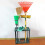 Garden Tool Organizer Rack Holds 30 Tools Space Saving Garage or Shed Storage Stand Green 3