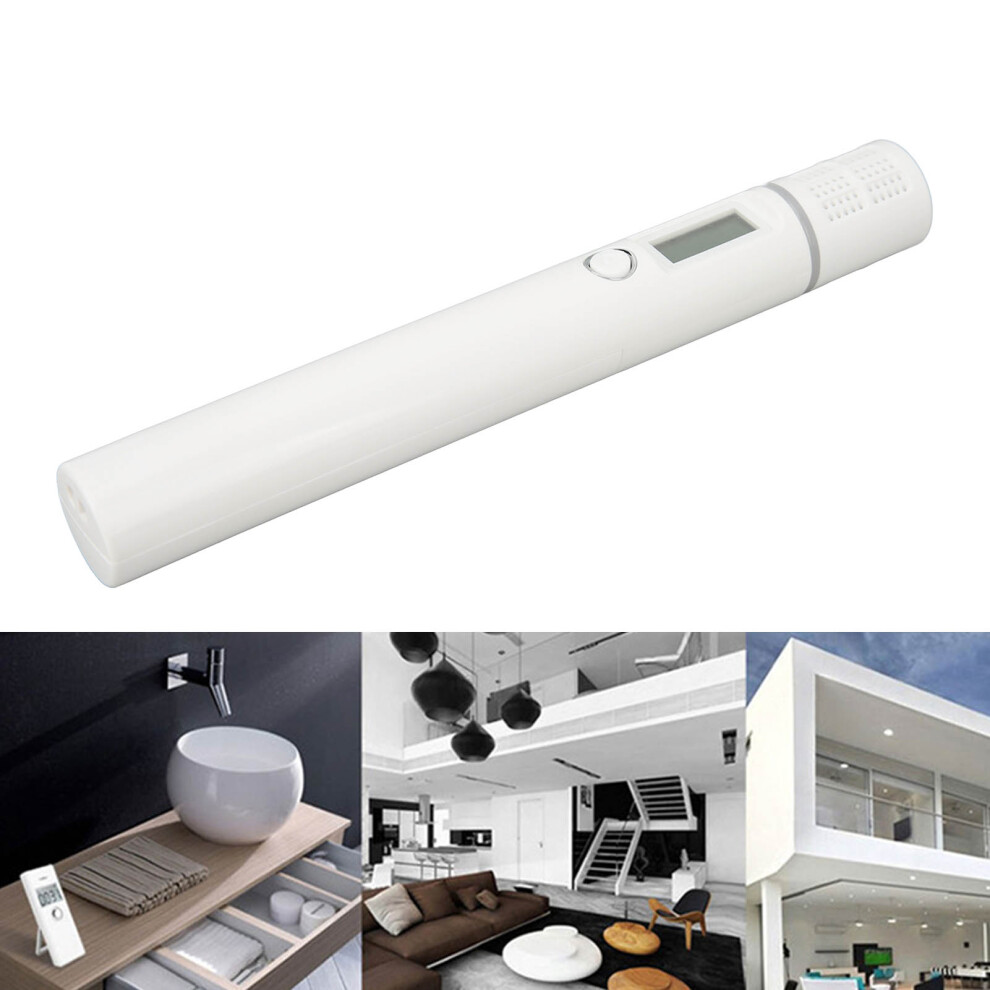 Portable Gas Detector Pen, LCD Backlight, Detects Combustible Gases