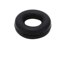10 Pairs Black Round Silicone Eyeglass Ear Grips AntiSlip Hooks for Secure Comfortable Glasses Fit