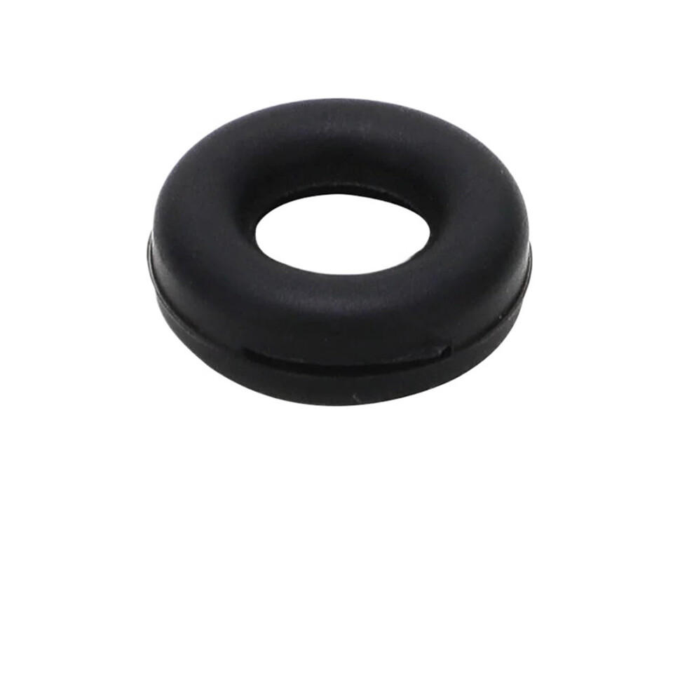 10 Pairs Black Round Silicone Eyeglass Ear Grips AntiSlip Hooks for Secure Comfortable Glasses Fit