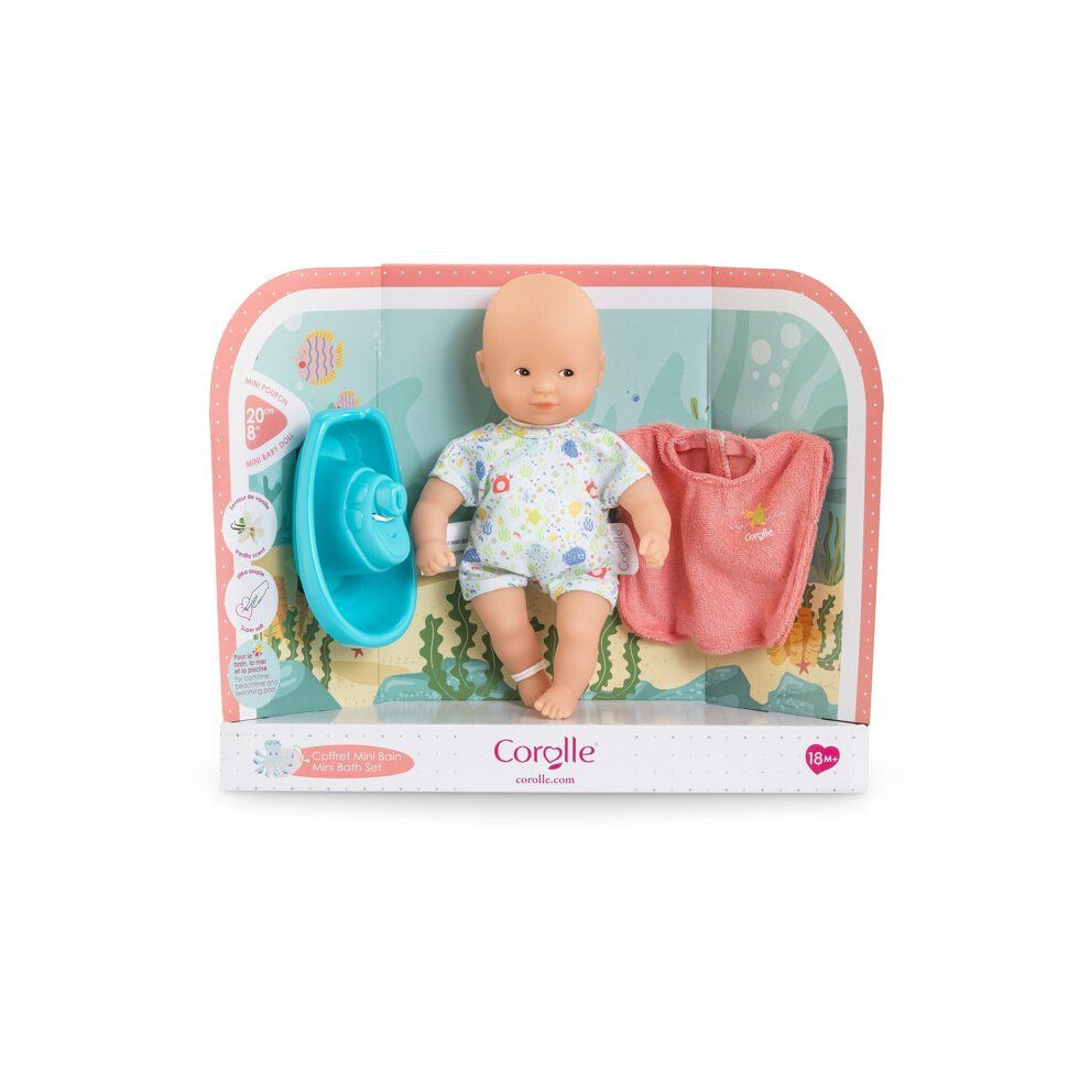 Photos - Bath Toy Corolle Doll Set - - Mini Bath - 20 cm - From 18 months